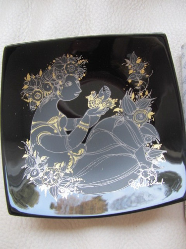 Rosenthal porcelaine noire - rosenthal,