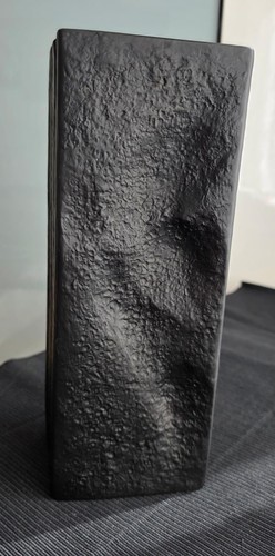Vase porcelaine noire - noire, serie