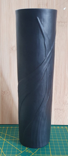 Rosenthal vase porcelain noire - porcelain,